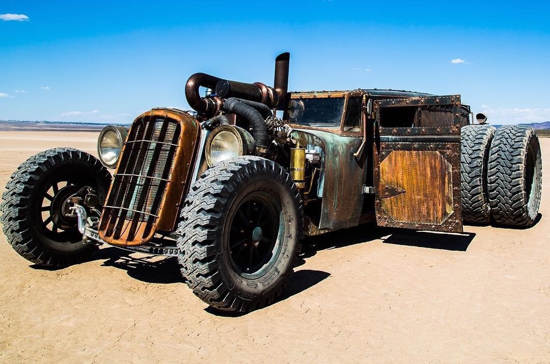 Rat Rod Train Car - Photo, Auto, Rat look, Longpost