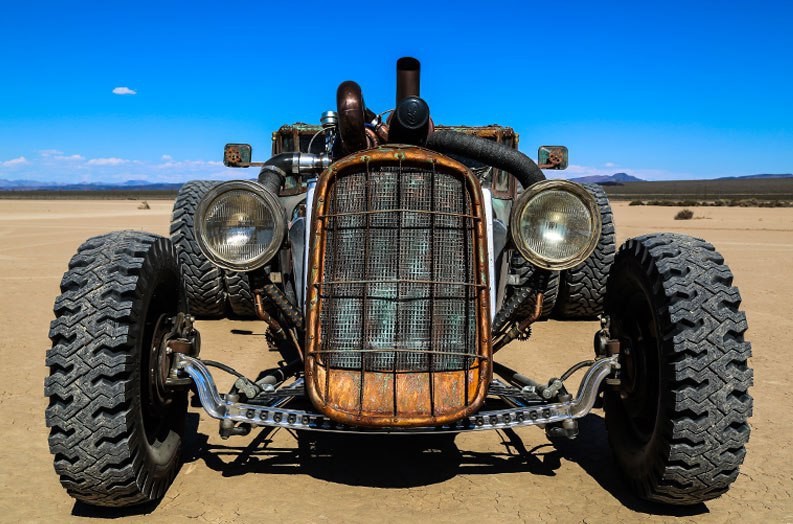 Rat Rod Train Car - Photo, Auto, Rat look, Longpost