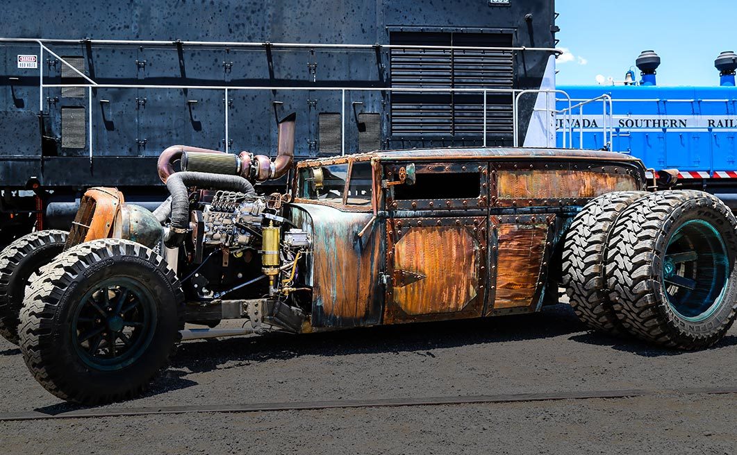 Rat Rod Train Car - Photo, Auto, Rat look, Longpost