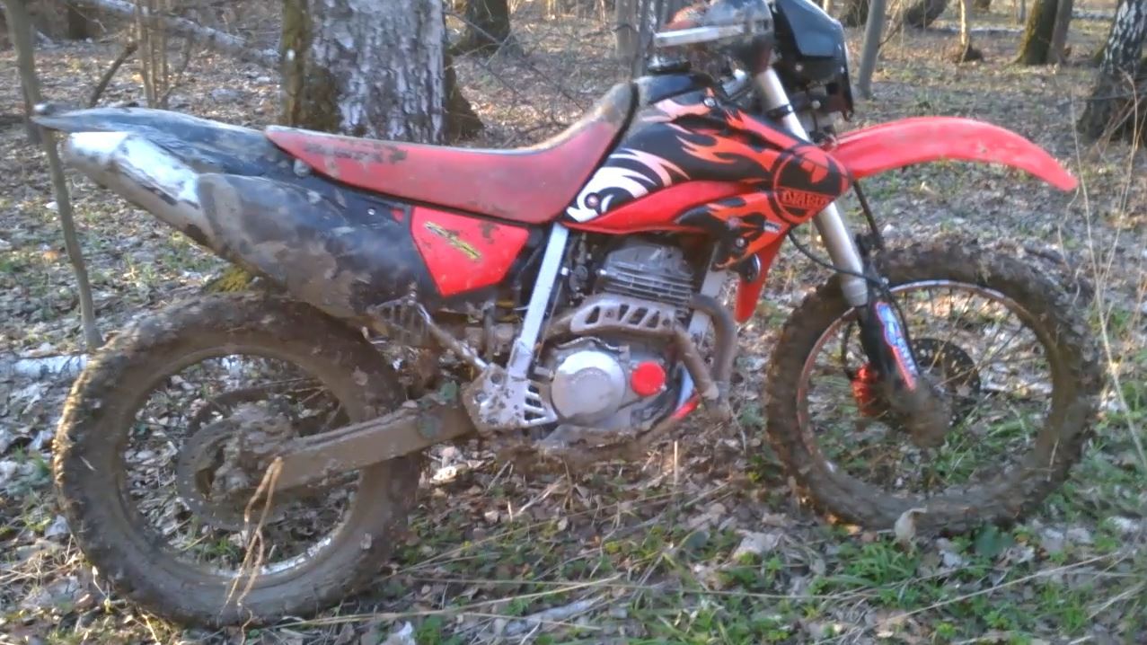 Enough to start... part 3 - My, Moto, Honda, Japanese, Winter, Dirt, Fun, Longpost, My