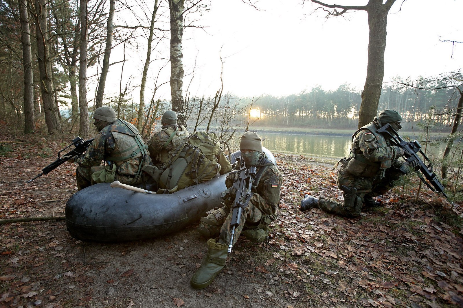 German scouts during exercises - Photostory, Teachings, Conflict, Longpost