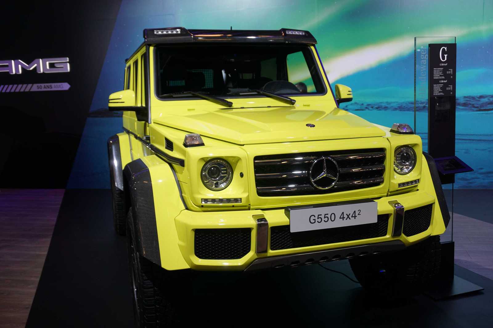 Автосалон в Монреале 2017 - Mercedes g 550, 4х4, Длиннопост