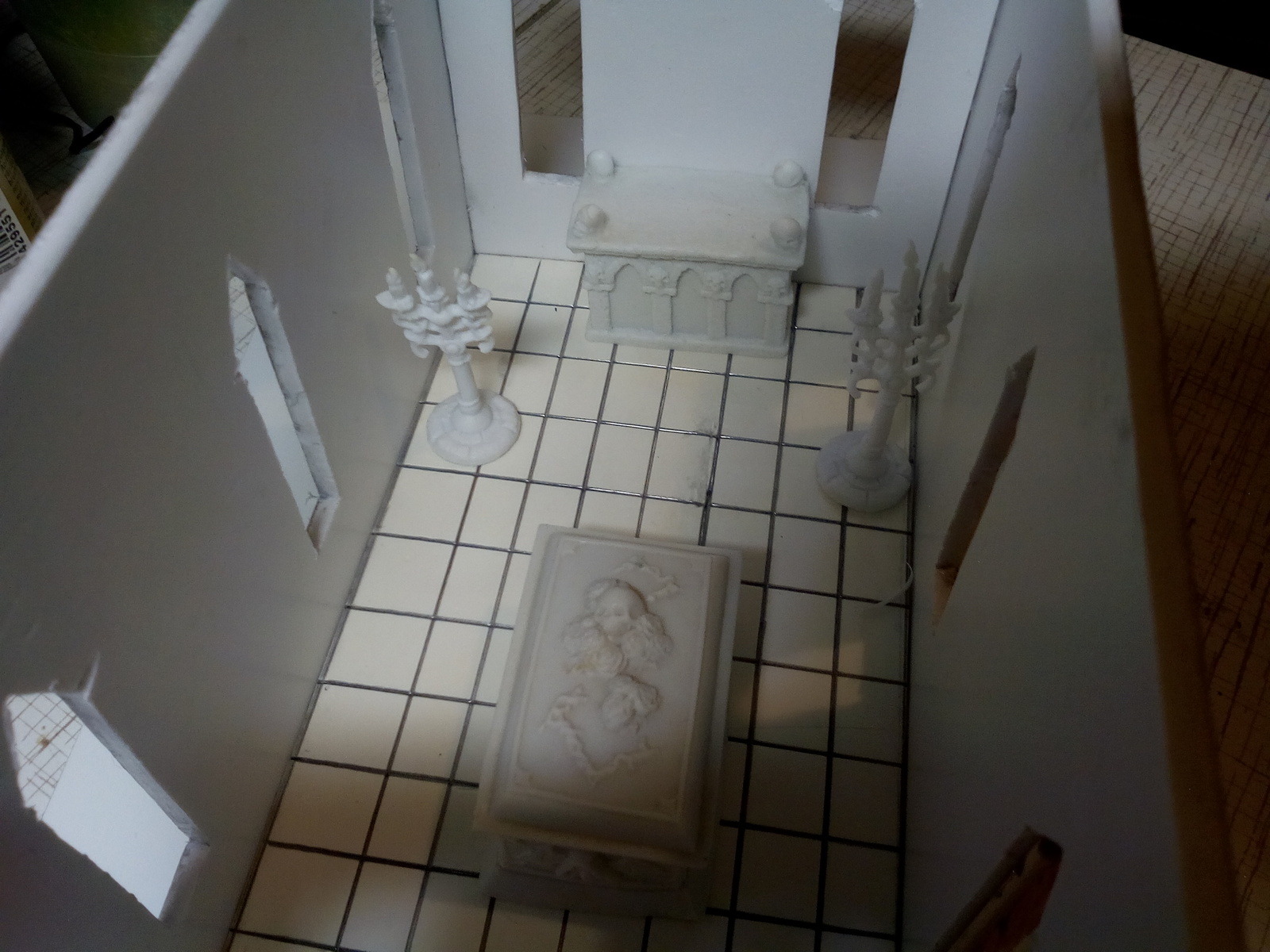 Makeshift church for wargame Malifaux - My, Wargame, Malifaux, , Handmade, Church, Longpost