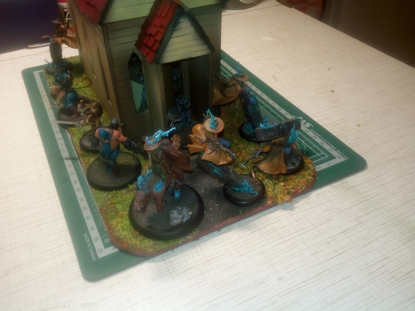 Makeshift church for wargame Malifaux - My, Wargame, Malifaux, , Handmade, Church, Longpost