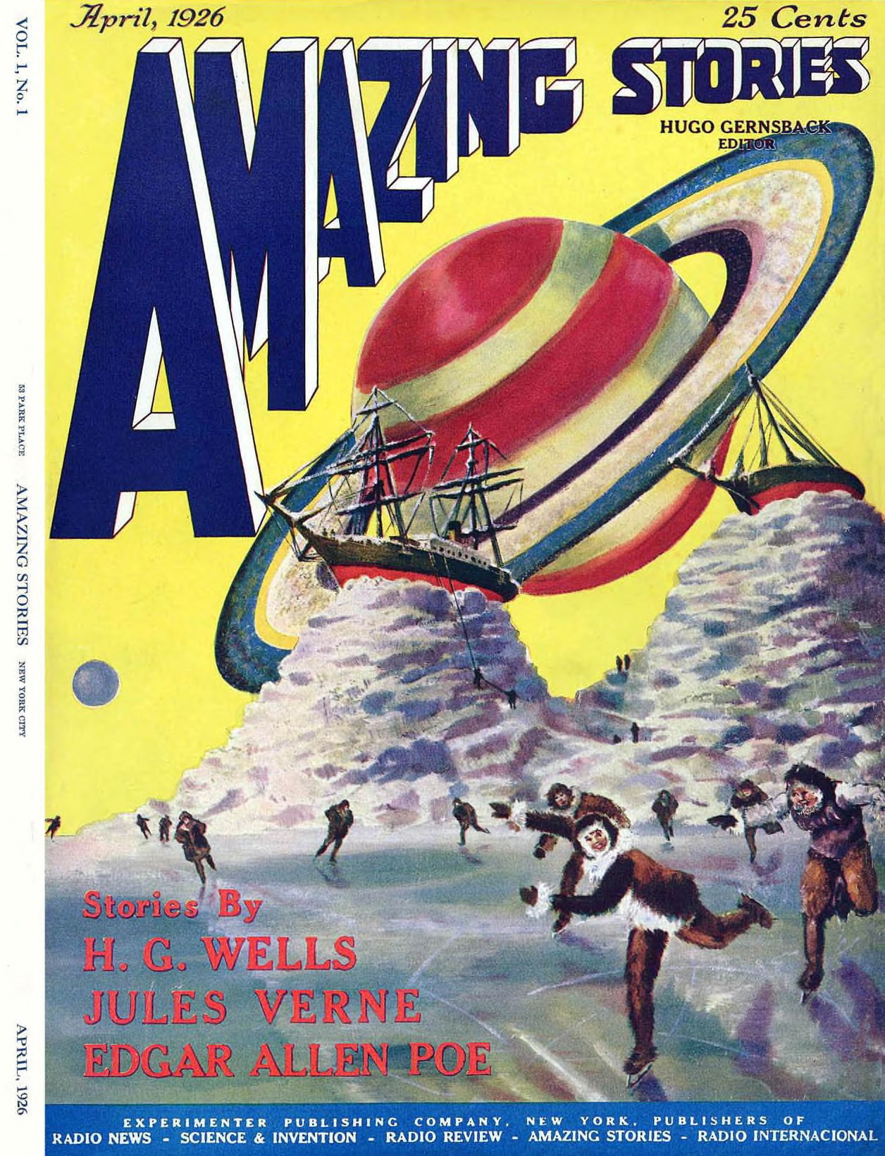 Amazing Stories 01 (Retro - Science Fiction for Native Speakers - English) - Science fiction, Retro, , Longpost