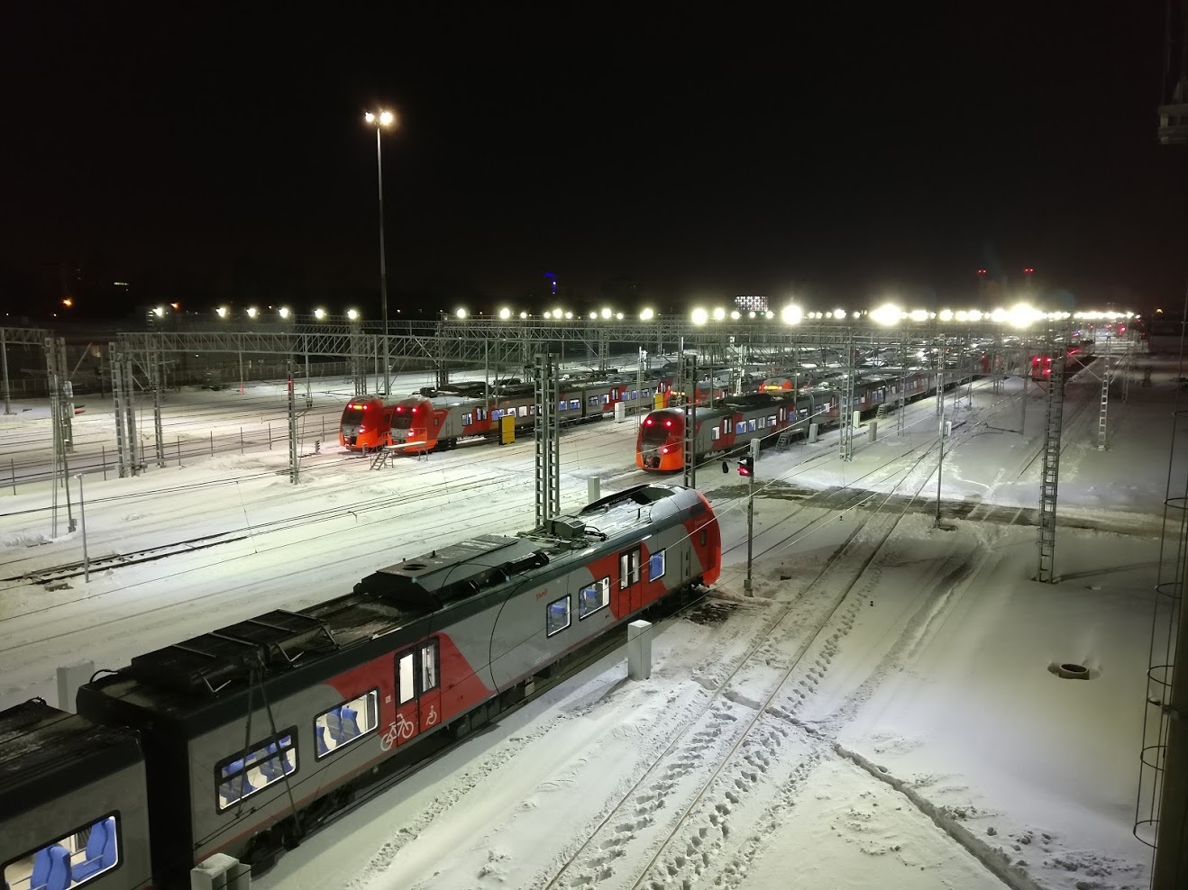 Night nest - My, Russian Railways, MCC, Martin, A train, Work