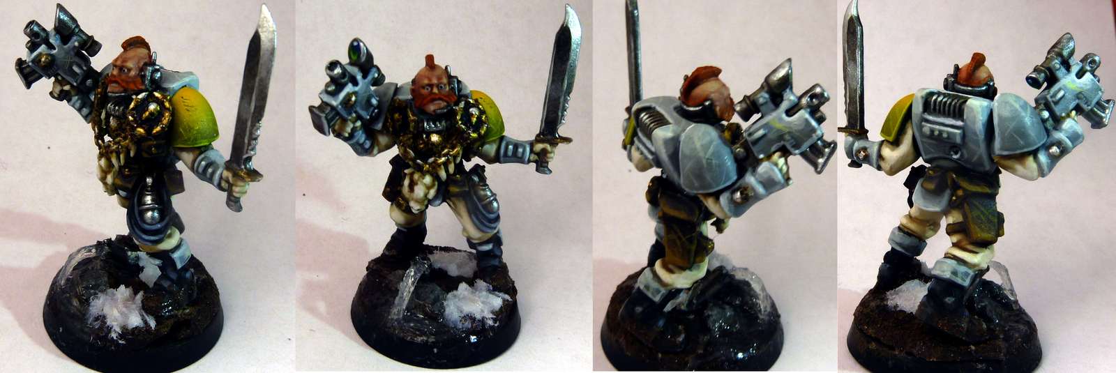 Space Wolves Scouts - My, Space wolves, Adeptus Astartes, Miniature, Space Marine, Longpost