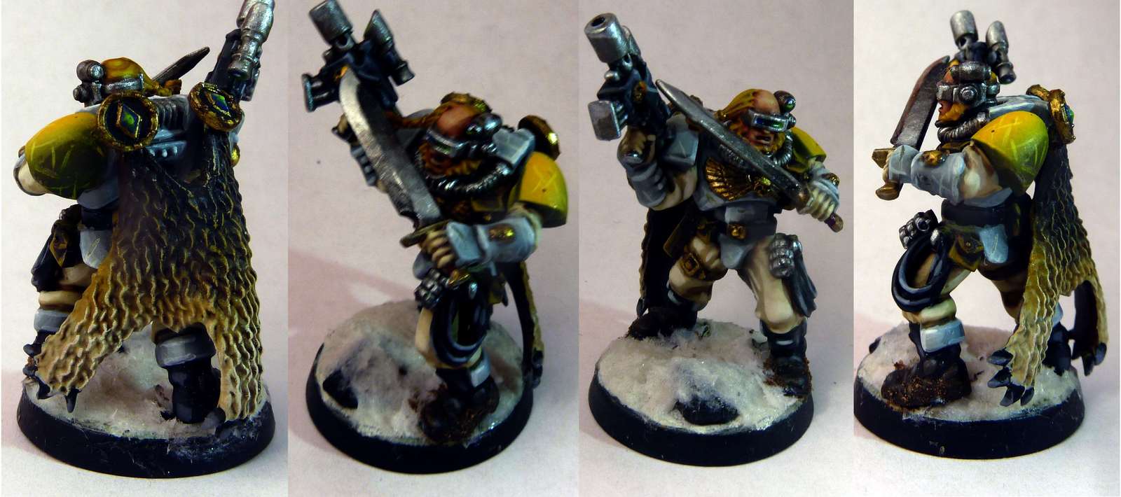 Space Wolves Scouts - My, Space wolves, Adeptus Astartes, Miniature, Space Marine, Longpost