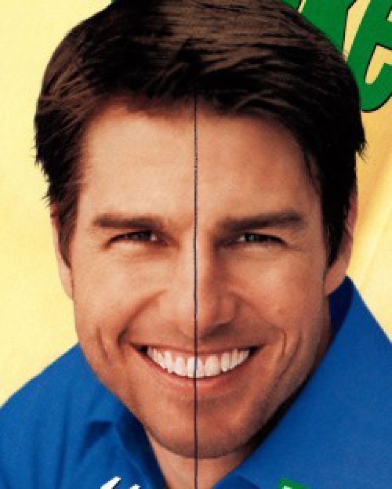 Том Круз сменил кривые зубы на голливудскую улыбку