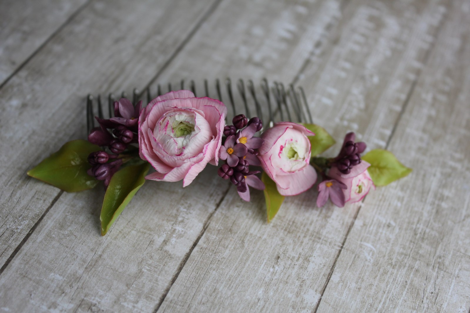 Buttercups and lilacs from polymer clay - My, Лепка, Cold porcelain, Polymer clay, Floristics, hand sculpting, Handmade, Creation, Flowers