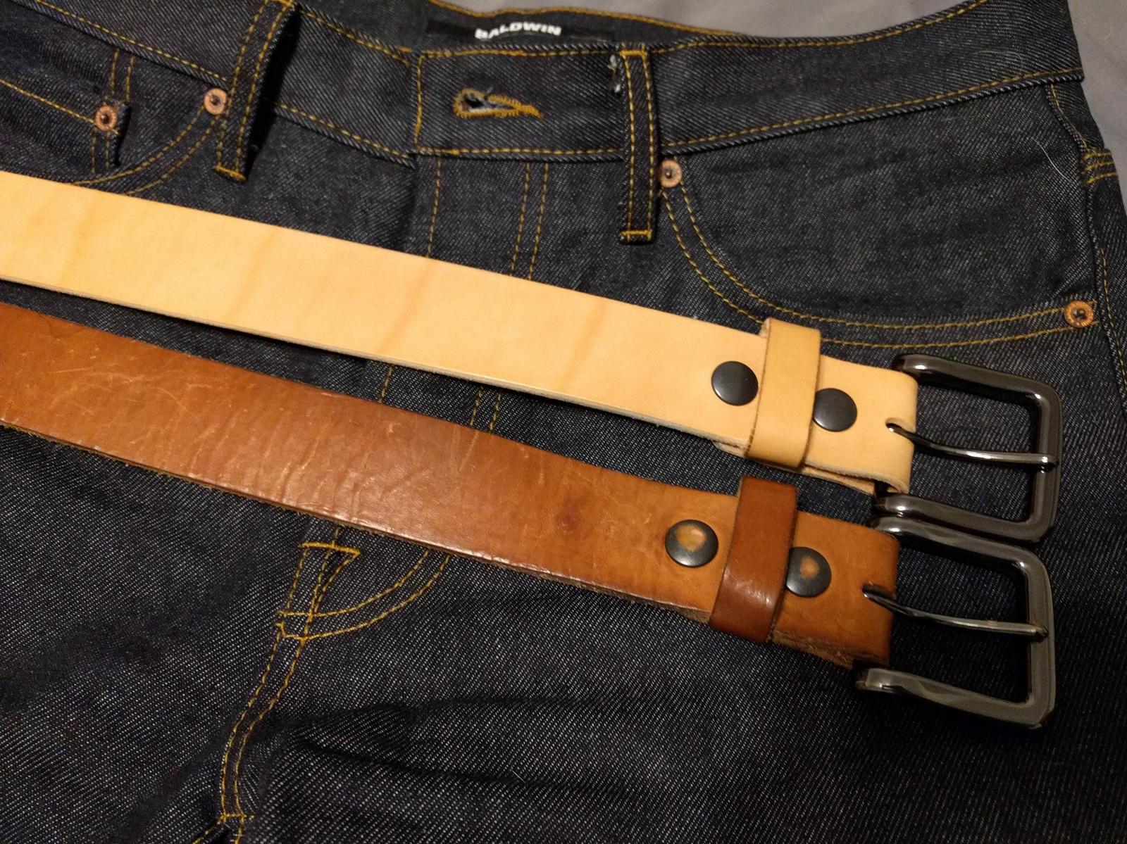 Some things just get better with time - Belt, Leather, Cloth