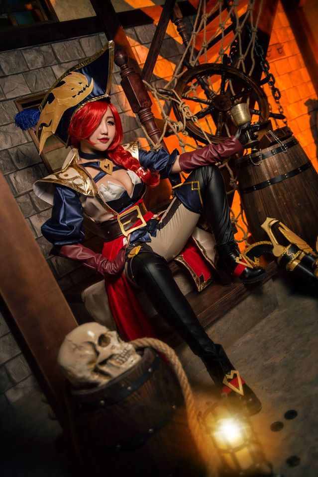 Captain Miss Fortune - Miss fortune, League of legends, Cosplay, Girls, Longpost