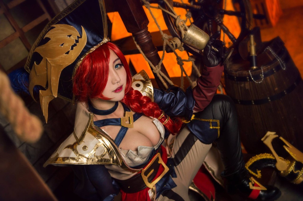 Captain Miss Fortune - Miss fortune, League of legends, Cosplay, Girls, Longpost