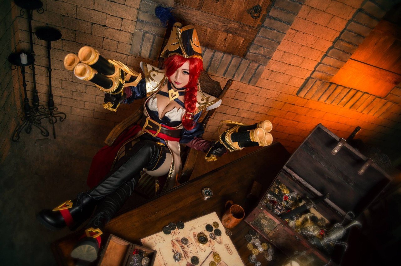 Captain Miss Fortune - Miss fortune, League of legends, Cosplay, Girls, Longpost