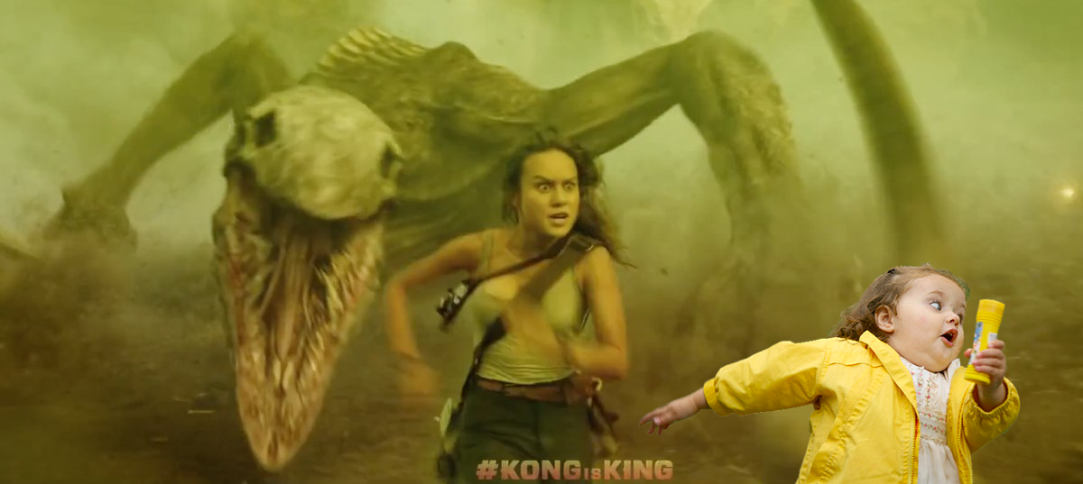 Brief impressions of watching the new trailer for Kong: Skull Island - Trailer, Kong, Run away, Images, King Kong