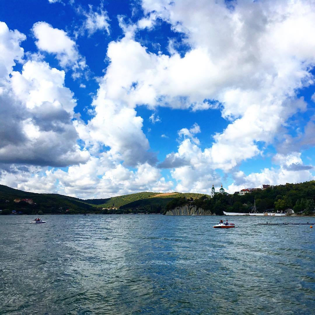 Lake Abrau - My, Photo, Russia, Краснодарский Край, Lake, Travels, Nature, 