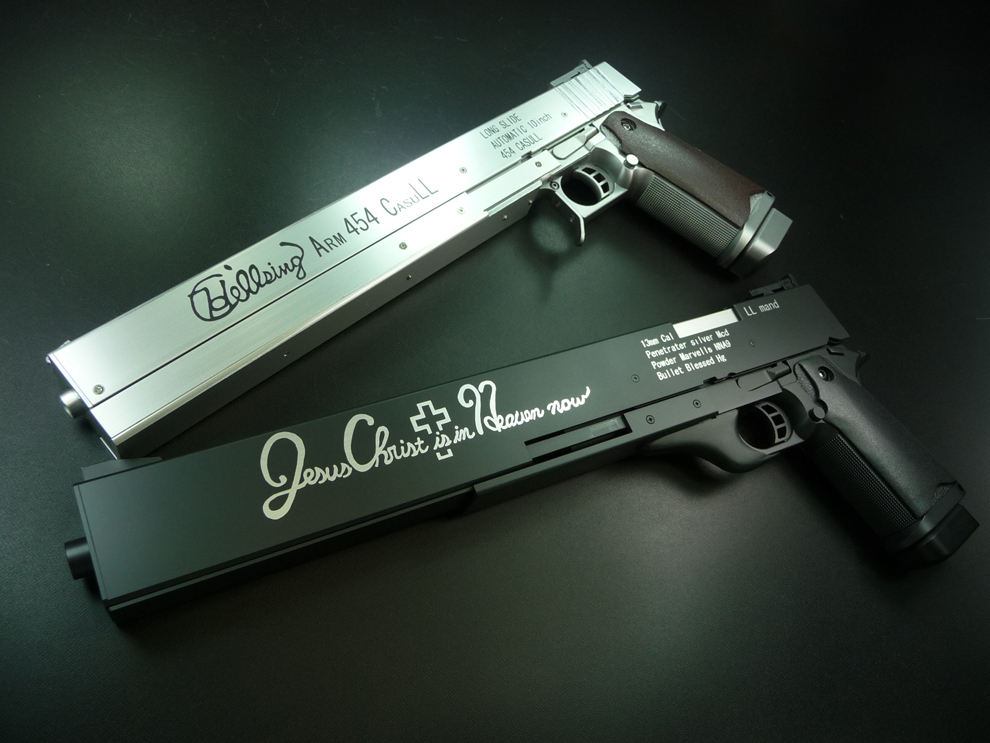 Jackal and CasuLL - Weapon, Tuning, Hellsing, Longpost, Japan, Craft, Airsoft