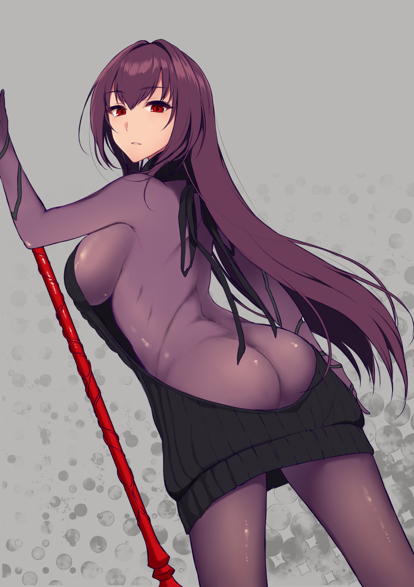 And some more mainstream sweaters - NSFW, Anime, Anime art, Fate, Virgin killer sweater, Longpost