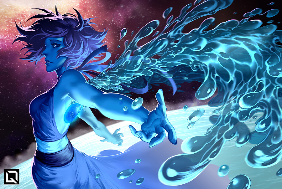 Ляпис Лазурит - Steven Universe, Lapis Lazuli, Quirkilicious