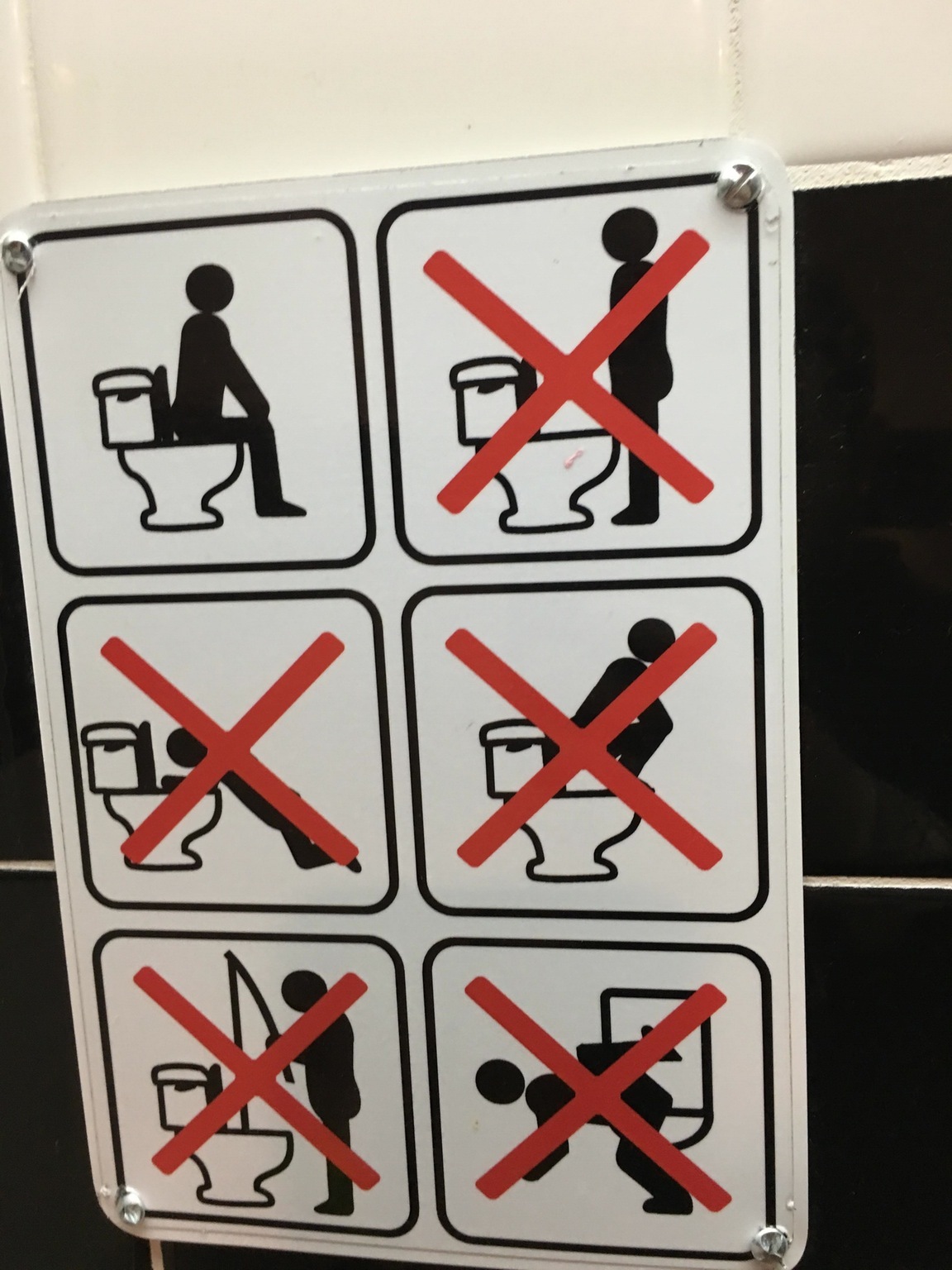 Rules for using the restroom in pictures - Reddit, Images, Etiquette, 