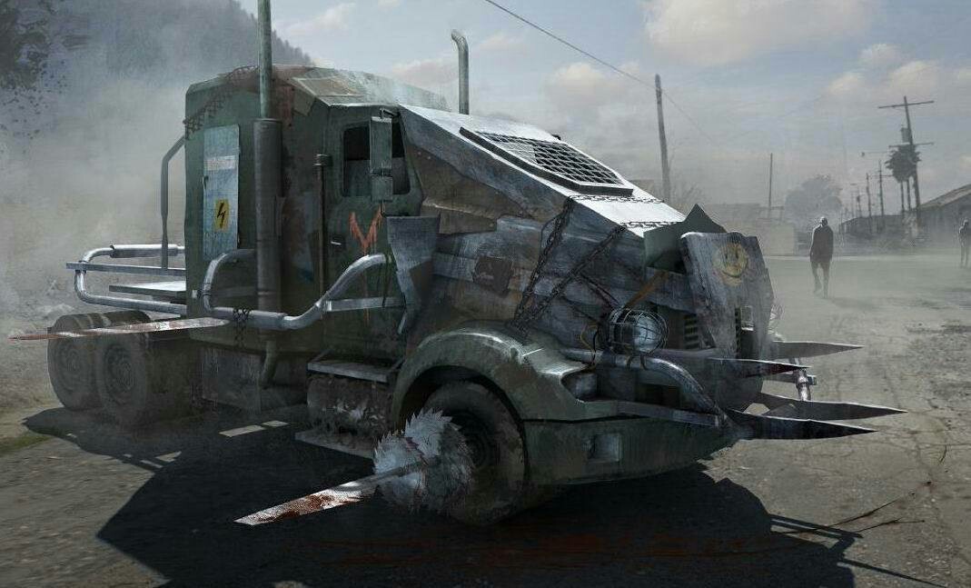 Грузовик постапокалипсис