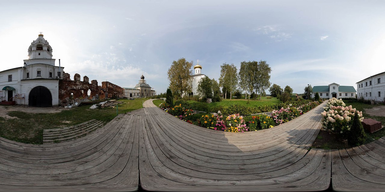 Holy Trinity Ostrovoezersky Monastery - My, Monastery, Nizhny Novgorod, Vorsma, Virtual tours