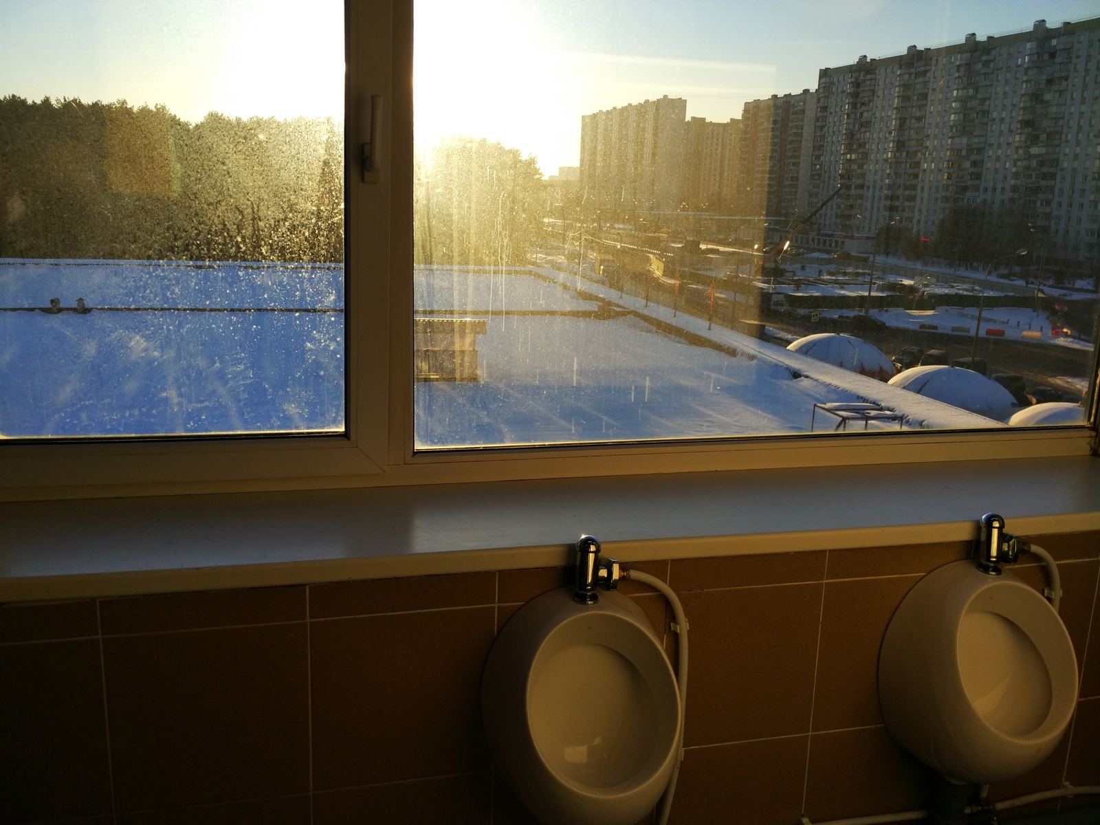 Gorgeous view - My, Urinal, Toilet, View from the window