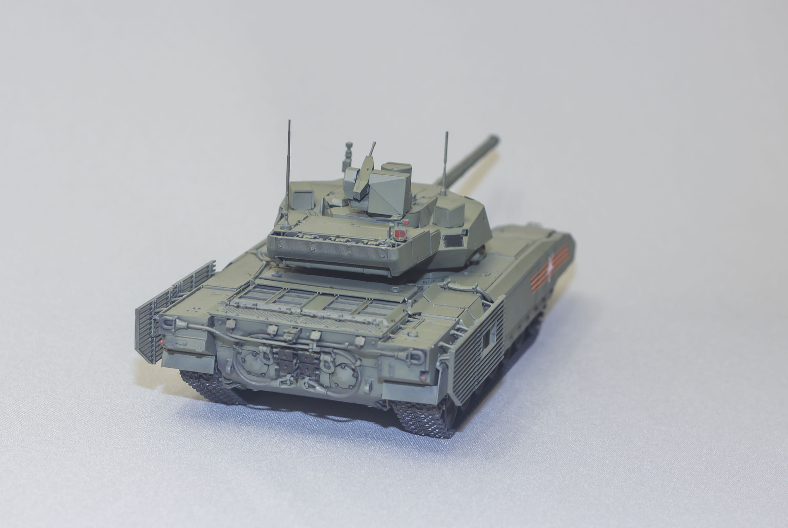 My Armata (T-14) - My, Modeling, Armata, Tanks, Stand modeling, Longpost