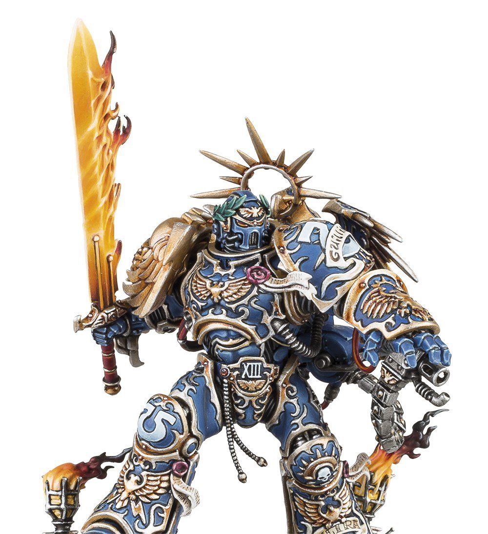 A miniature of Roboute Guilliman. - Warhammer 40k, Primarchs, Blow job