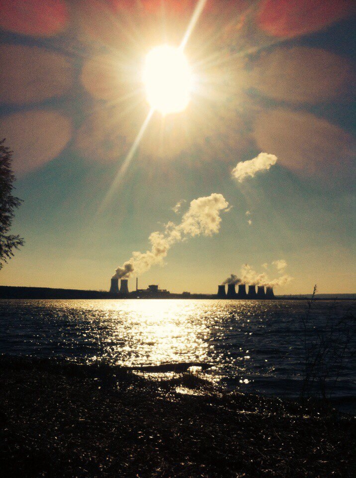 Novovoronezh nuclear power plant in all its glory!!! - Novovoronezh, Nuclear Power Plant, Nuclear power, The photo, Longpost