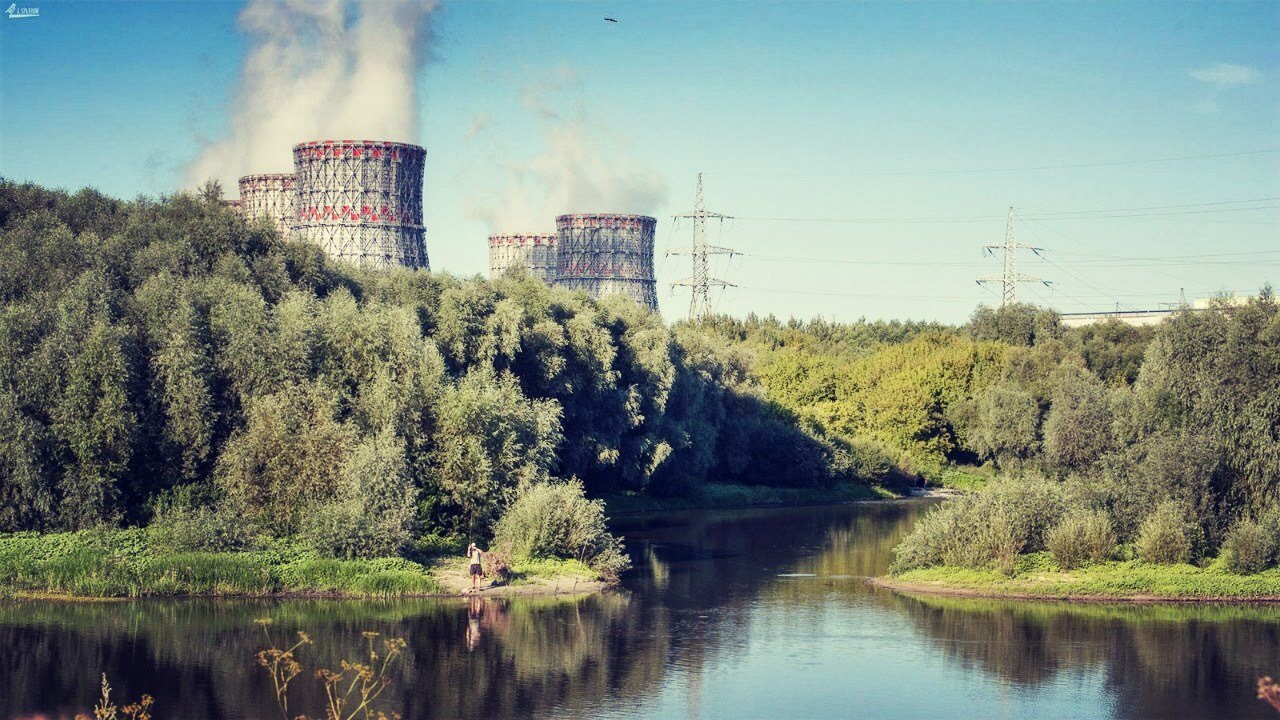 Novovoronezh nuclear power plant in all its glory!!! - Novovoronezh, Nuclear Power Plant, Nuclear power, The photo, Longpost