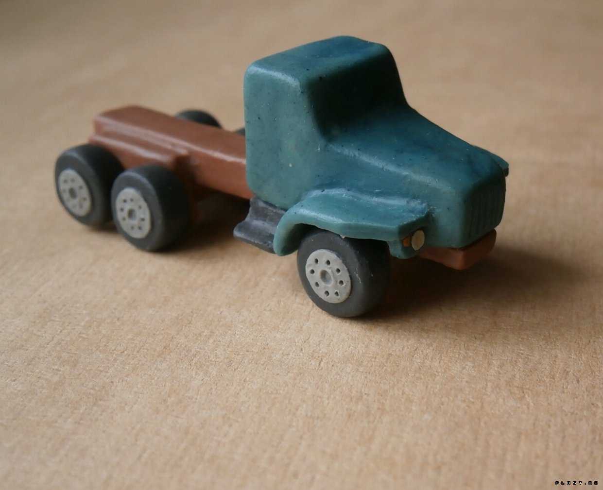 I did it an hour ago - My, Plasticine, Car