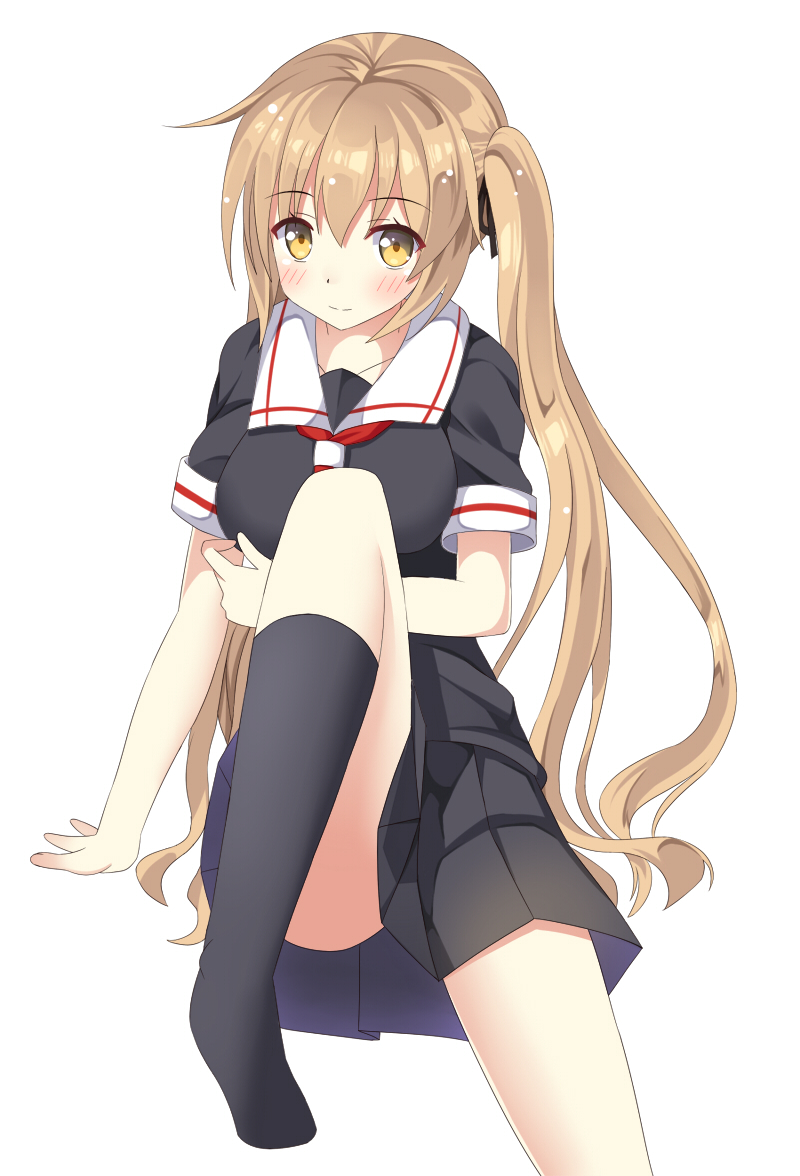 Murasame - Anime art, Kantai collection, Murasame, Games, Longpost