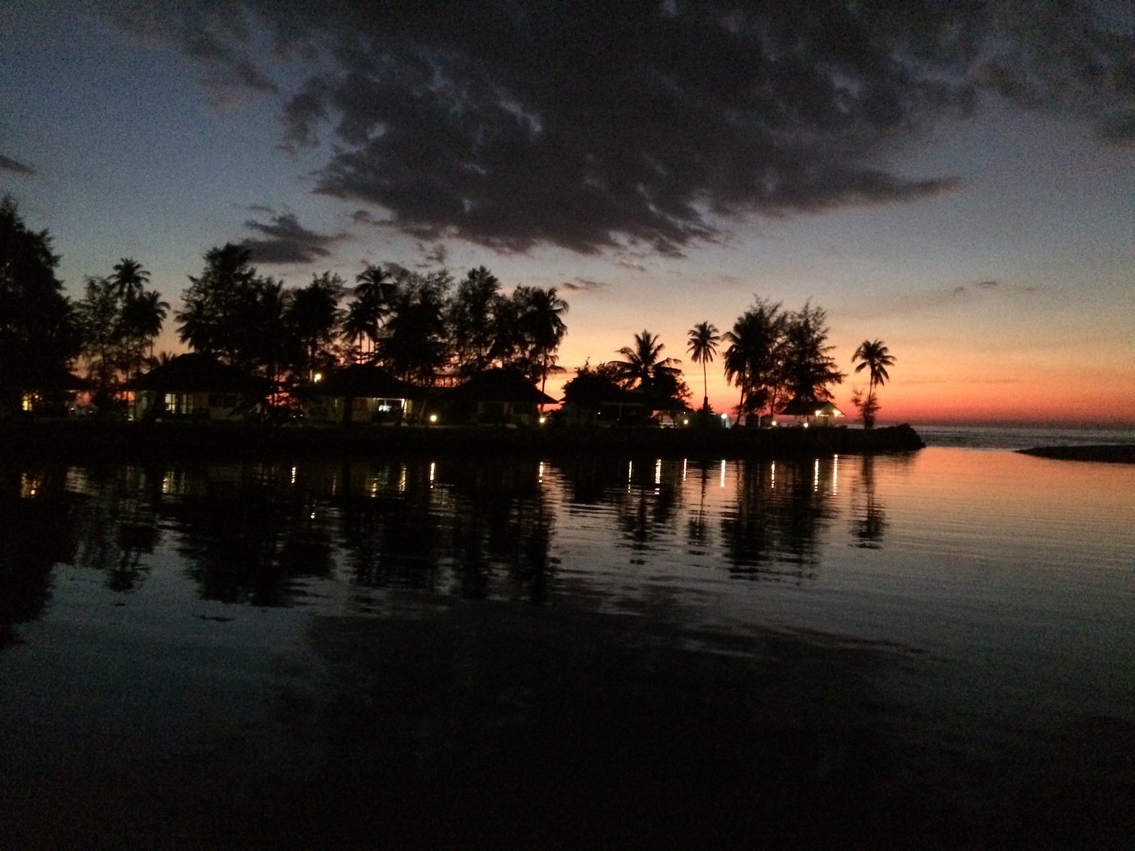 Sunset at Koh Chang - My, Thailand, Sunset