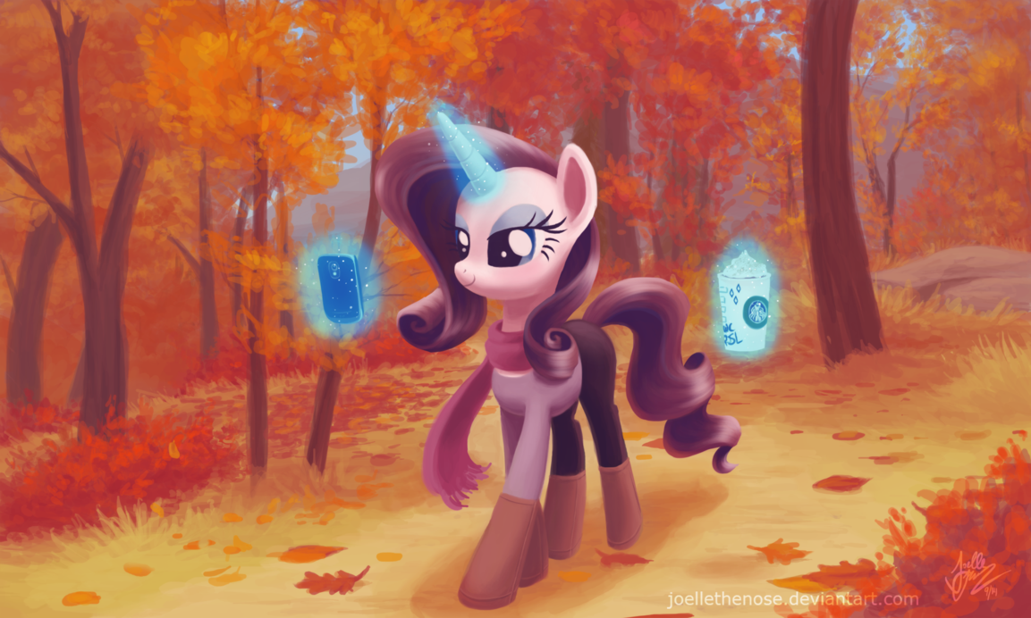 Fall Fashion - My little pony, PonyArt, Rarity, Joellethenose