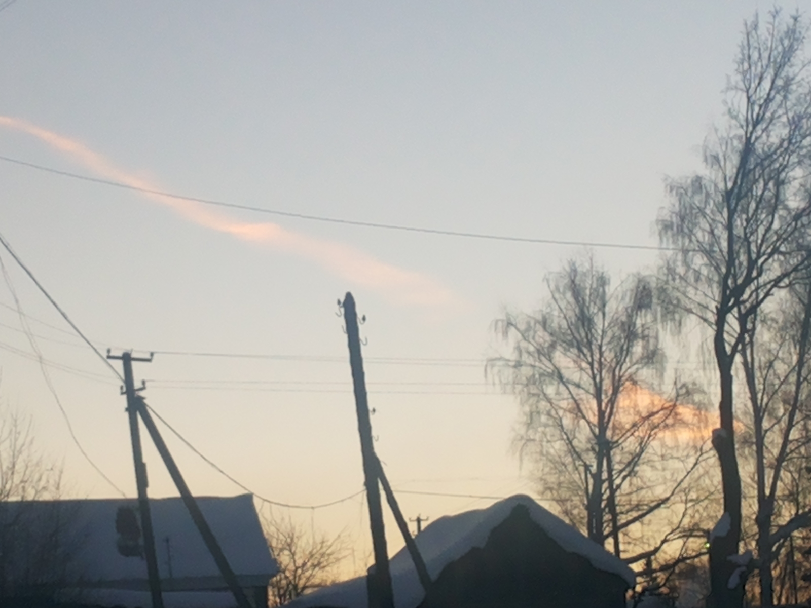 An unknown object fell in the village - My, Sky, Meteorite, Airplane, Plane crash, Crash, , Russia, 2017, Longpost