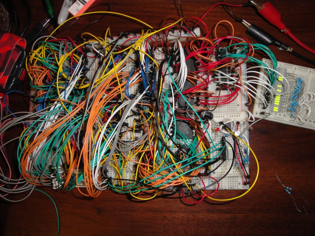 I blinked an LED and then it started ... - Radio amateurs, Breadboard, , Chaos