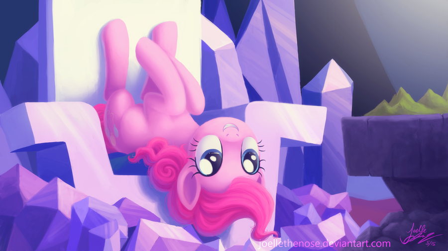 Upside down - My little pony, PonyArt, Pinkie pie, , Serials, Joellethenose