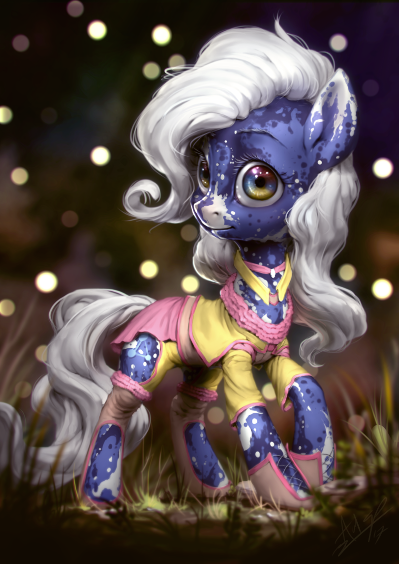 Когда в душе художник. - My Little Pony, Original Character, PonyArt, Длиннопост