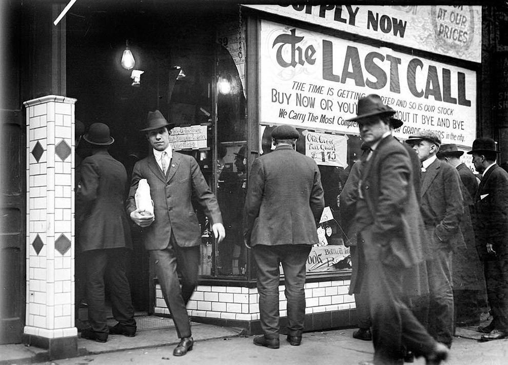 Prohibition times in the United States in photographs - Dry, Law, The photo, Longpost, USA, Alcohol