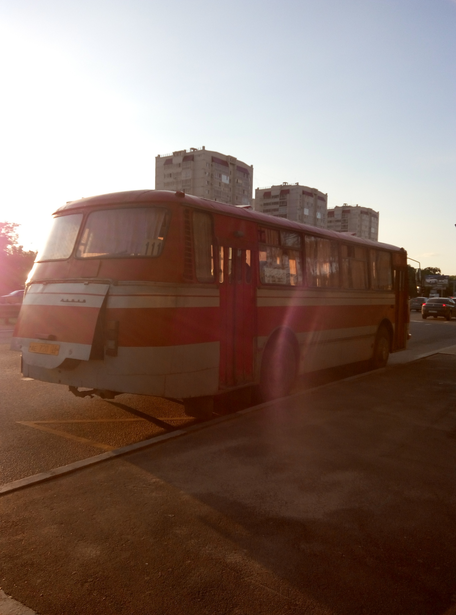 Rarity) Photo taken in July 16 - My, Voronezh, Bus, Rarity, Longpost