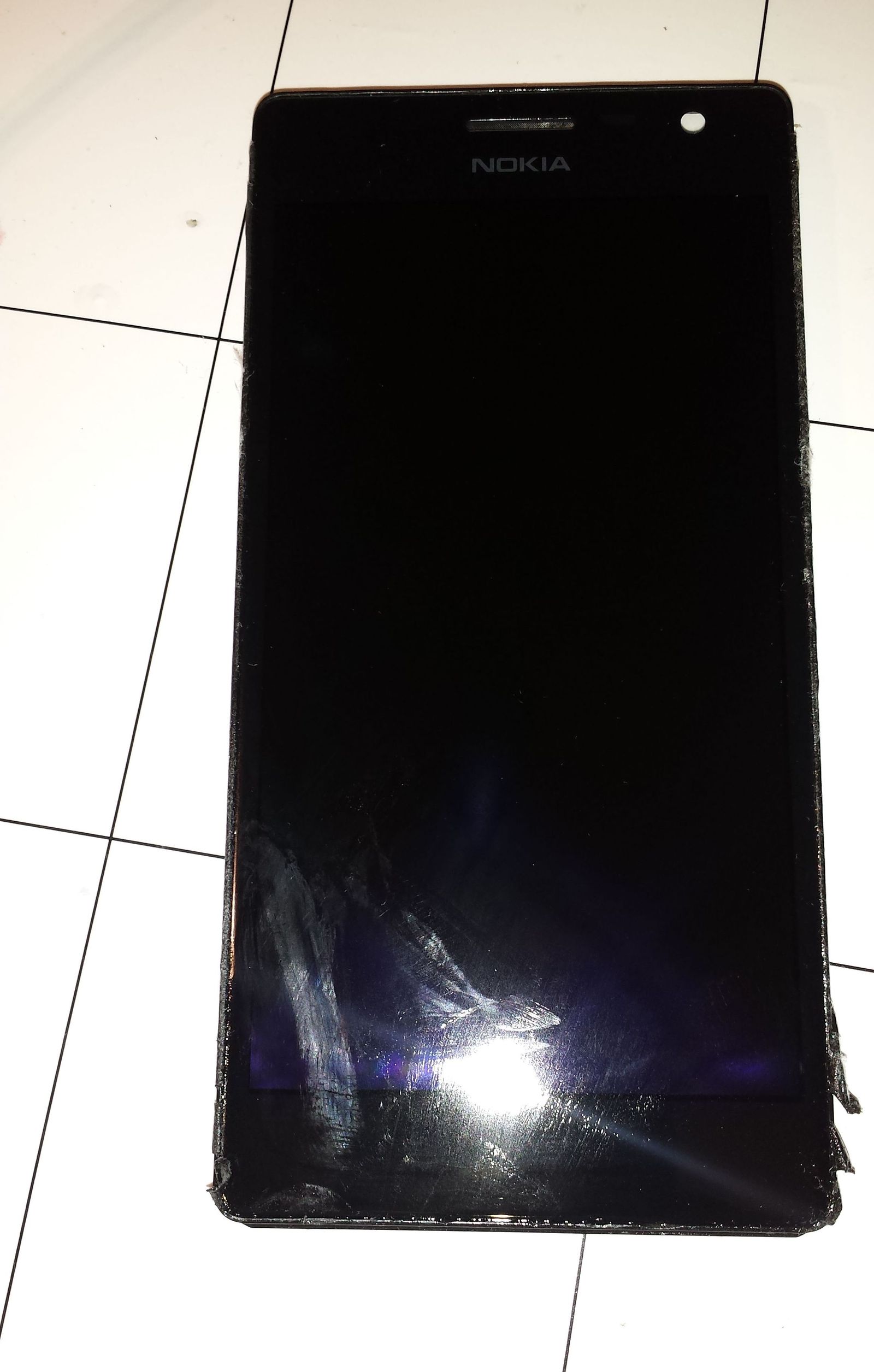 Lumia 735 glass plywood. - My, Ремонт телефона, Glass replacement, Hobby, Saint Petersburg, Longpost