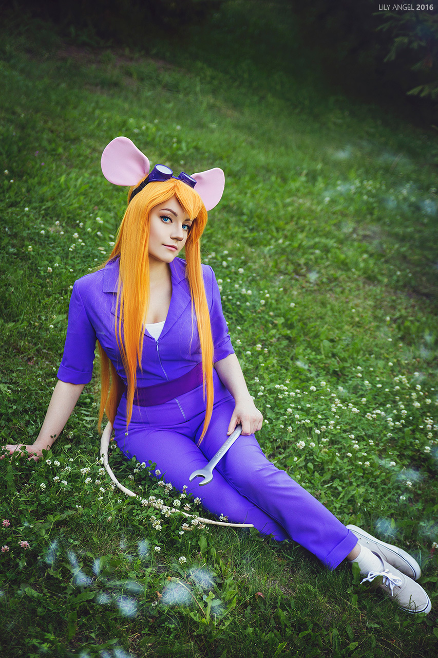 Cosplay Gadgets - My, Chip and Dale, Cosplay, Girls, Video, Longpost, Gadget hackwrench