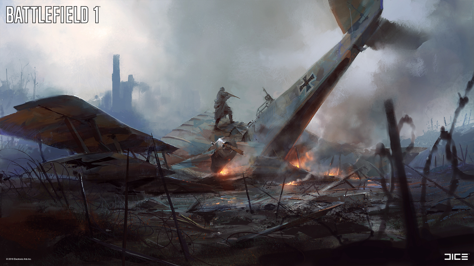 Battlefield 1 Concept Art - Battlefield 1, Концепт-Арт, Дизайн, Gamedev, Игры, Пыщь-Пыщь, Длиннопост