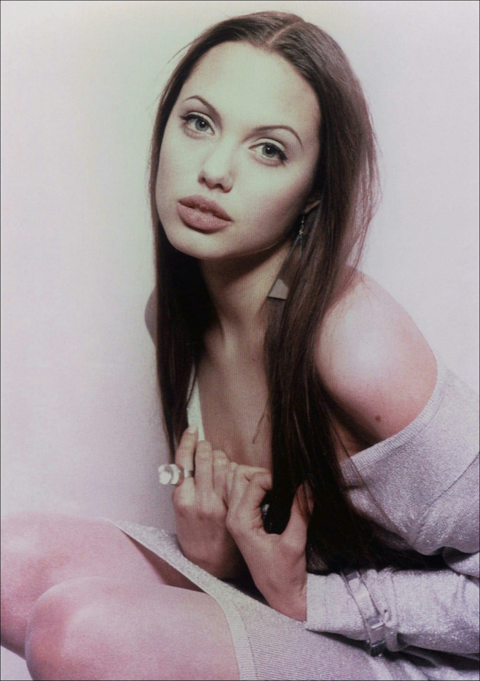 Young and beautiful - Angelina Jolie - Angelina Jolie, Old photo, Beautiful girl, Longpost