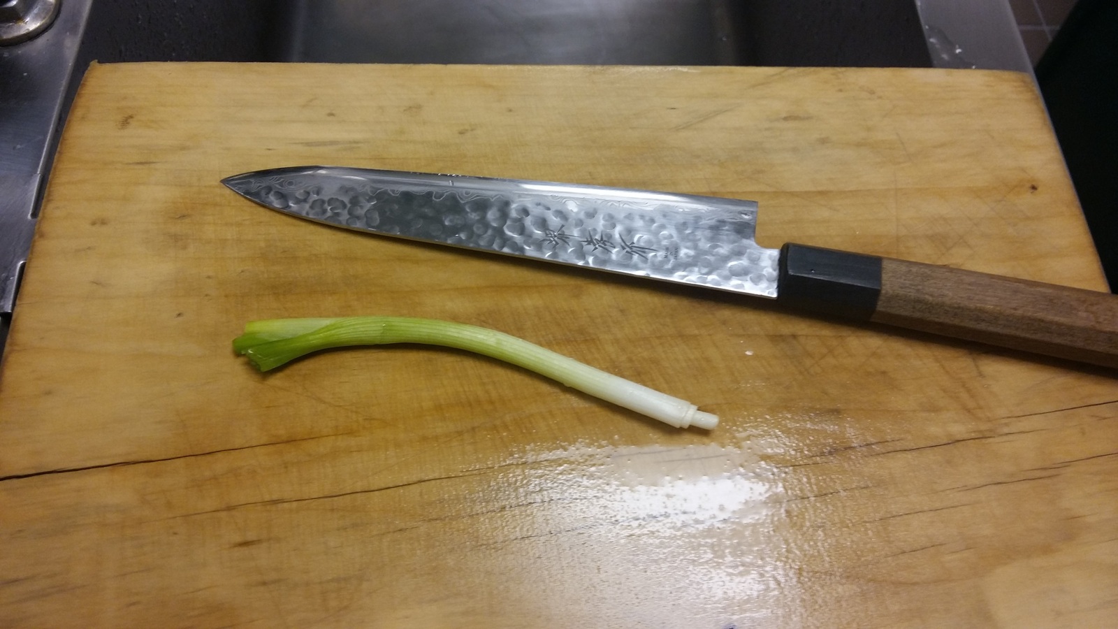 What could be easier than chopping green onions? - My, Onion, , Kitchen, Video, Longpost