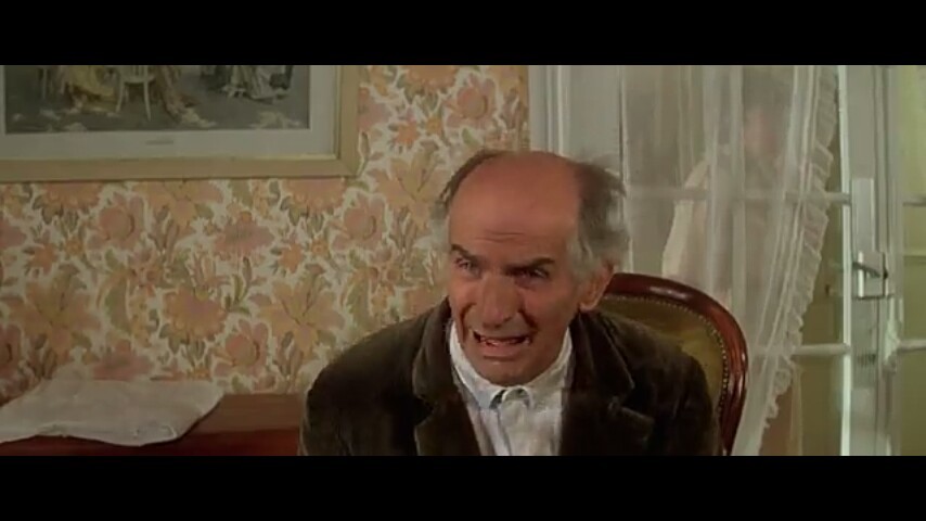 Photogenic level - Louis de Funes! - My, Scene from the movie, Louis de Funes, Emotions, Photogenic