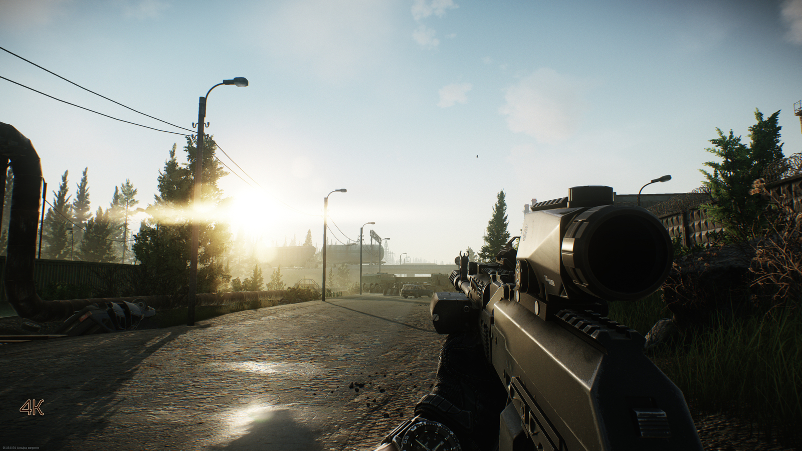 Graphics in Escape From Tarkov - My, Escape From tarkov, Terminator, Eft, Escape from Tarkov, Pete, Longpost