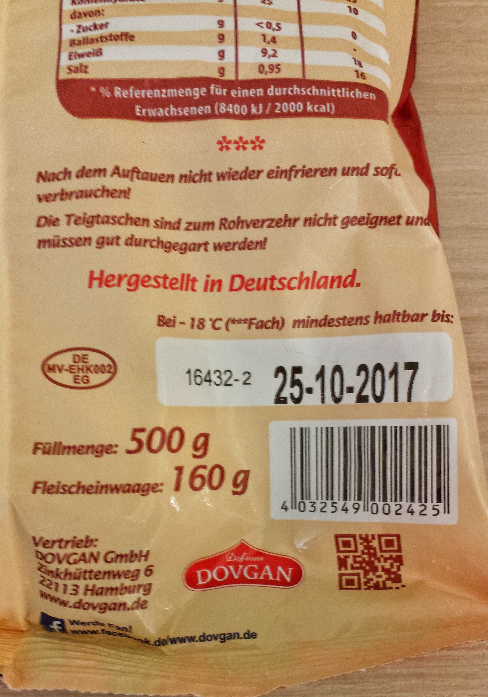 Seekers of sharp German dumpling sensations - My, Germany, Food, Products, Dumplings, , Rewe, , Dovgan, Longpost, Extreme