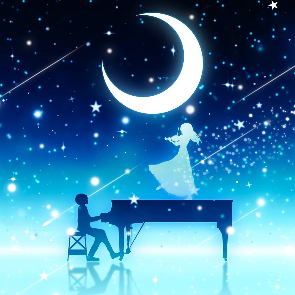 Shigatsu wa Kimi no Uso - Anime art, Anime, Shigatsu wa Kimi no Uso, Miyazono kaori, Arima Kousei, Harada Miyuki